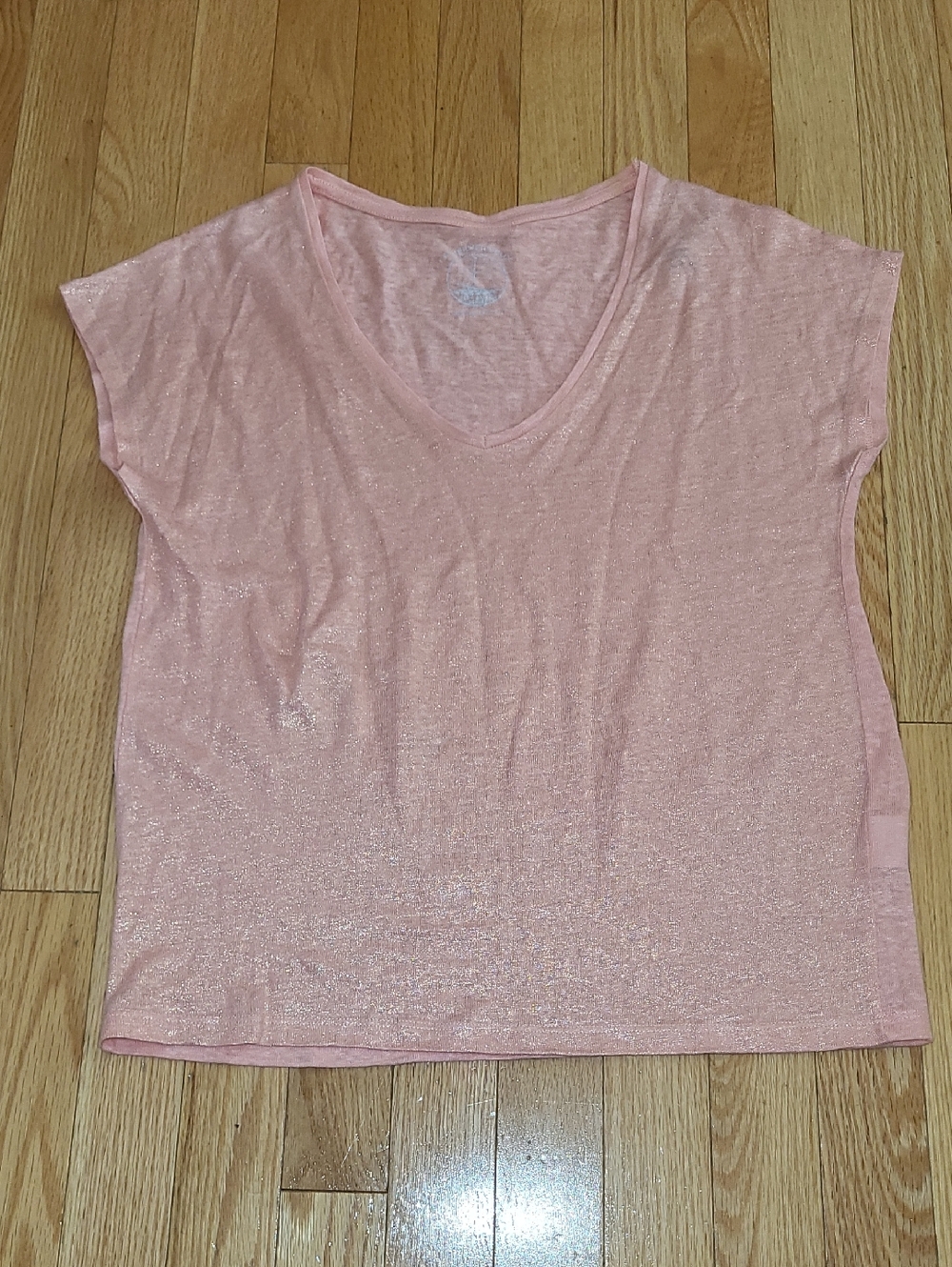 NWOT 100% Linen T Shirt S